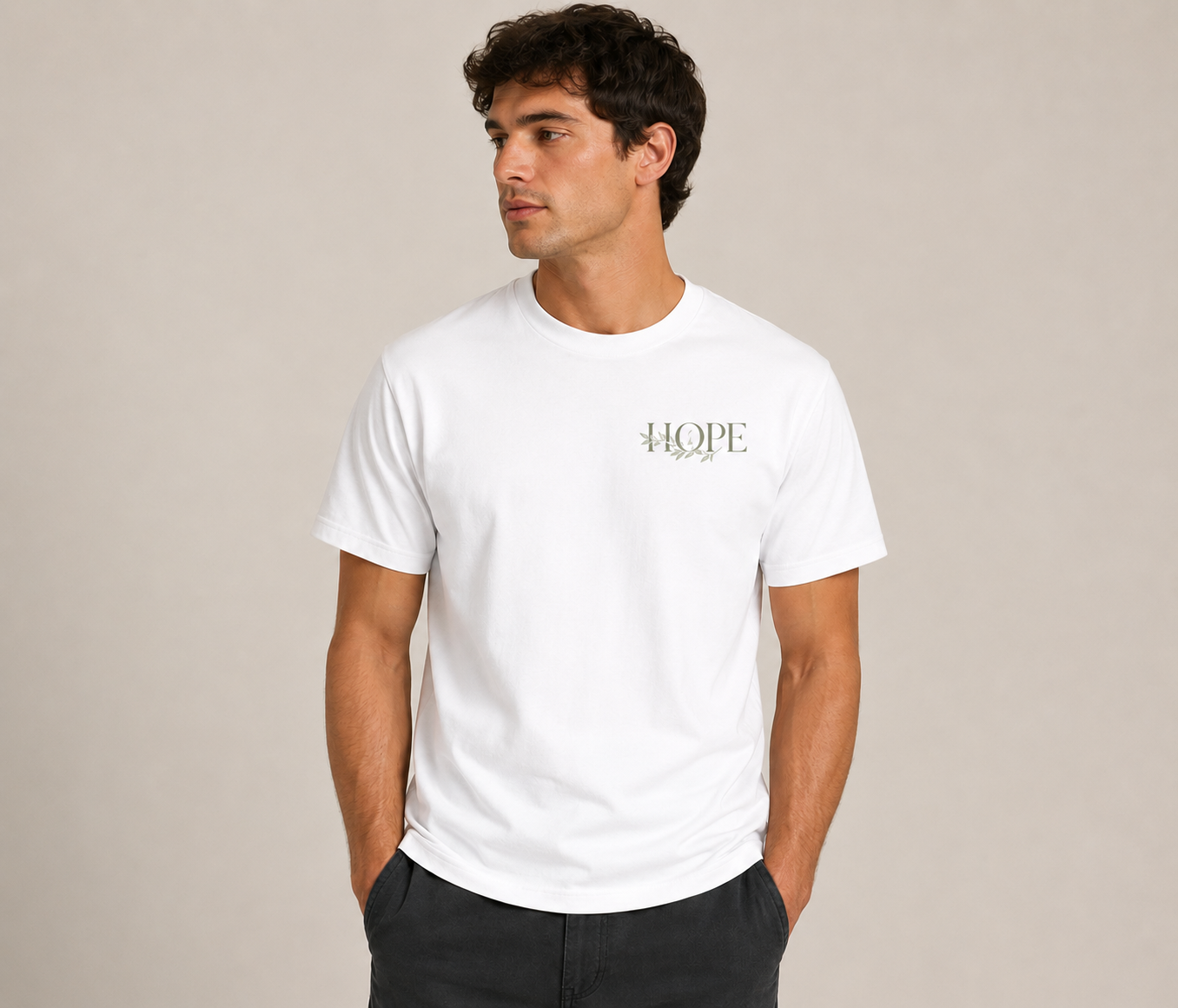 100% cotton Hope t-shirt