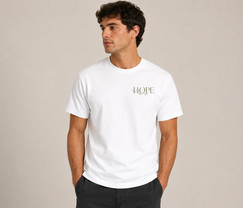 100% cotton Hope t-shirt