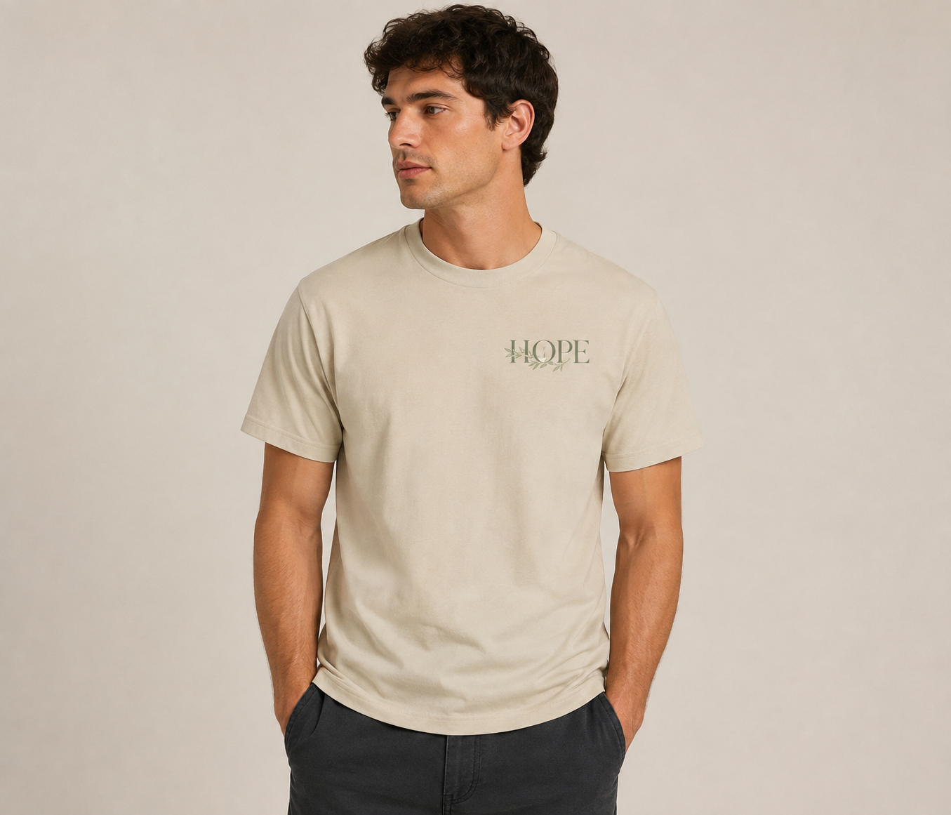 100% cotton Hope t-shirt